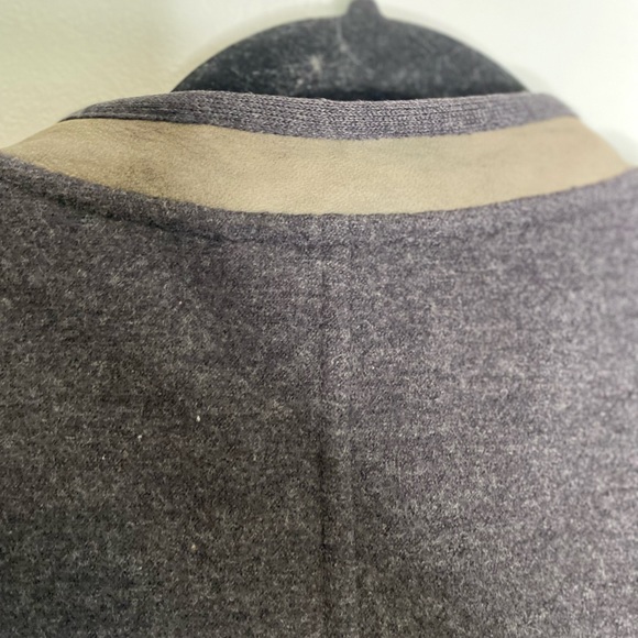 Geiger Austria Men’s boiled Wool + Leather Jacket - Picture 3 of 7